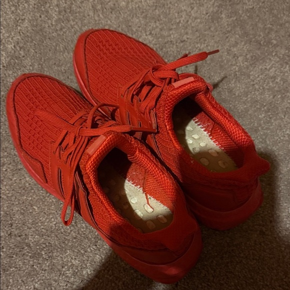 Adidas Bright Red Sneakers - Picture 2 of 3